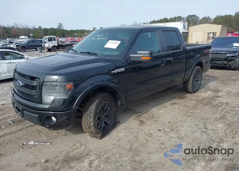 2013 Ford F-150 Fx2 from USA, damaged, VIN 1FTFW1CF2DFD44754